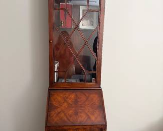 Mahogany secretary desk/bookcase