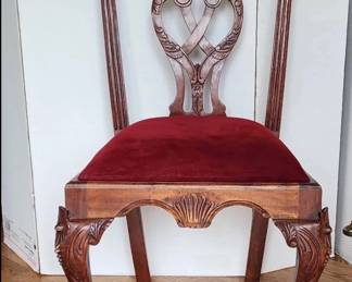 Chippendale-Style Antique Chair