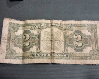 1923 Canadian $2 Bill