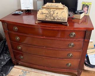 Bowfront Antique Dresser
