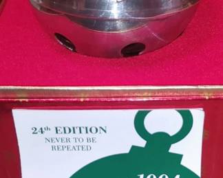 1991 Wallace Silver Sleigh Bell