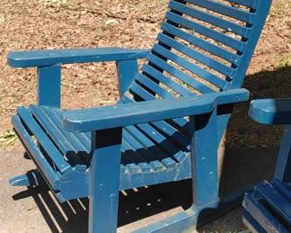 Adirondack rocking chairs