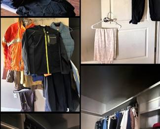 Assorted clothing Items