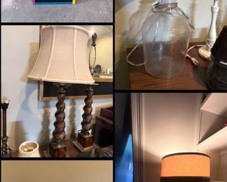 Lamp • Stool • Pillowcases