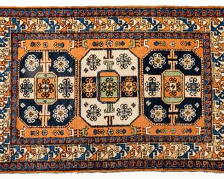 Lot 228 Persian Ardibil Handwoven Wool Rug, 1970, W 3' 8" L 5' 2"