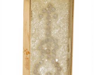 Lot 3 Arman (American/French, 1928-2005) 18K Yellow Gold and Diamond Pendant 'Violin', W 1" L 2"