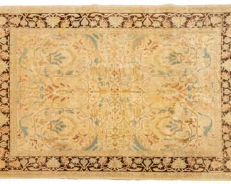 Lot 177 Oushak Design Handwoven Wool Rug, Ca. 1980, W 8' 11" L 12'