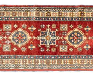 Lot 209 Indo-Heriz Handwoven Wool Runner, Ca. 1980, W 2' 9" L 12'