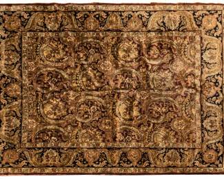 Lot 172 Indian Contemporary Handwoven Wool Rug, W 7' 10" L 9' 7"