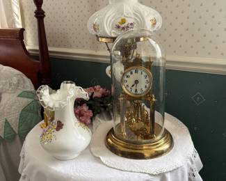 Vintage German 400-day anniversary clock.