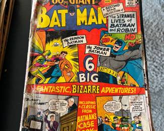 Vintage comic books.