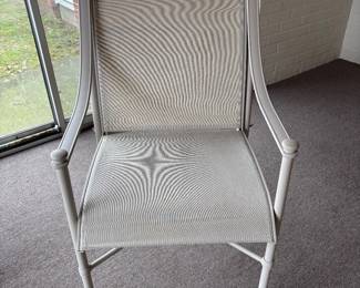 Outdoor dining/arm chair.