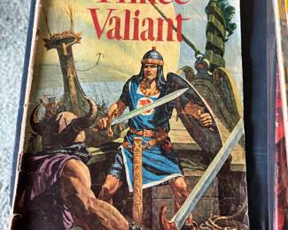 Vintage comic books.