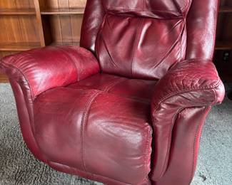 Flexsteel leather armchair/rocking chair.