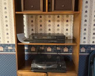 Entertainment center.