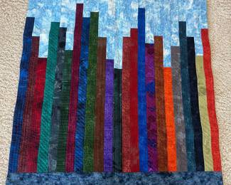 “One of a Kind” quilt by Kathleen Johnson.