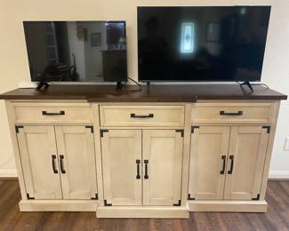 Beautiful for any room with lots of storage spaces- excellent condition