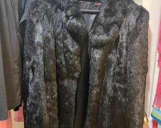 Beautiful 100% rabbit fur- never worn