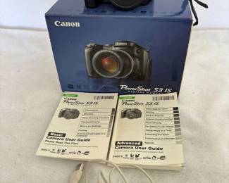 e Canon PowerShot S3 IS Digital Camera