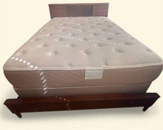 1 MCM Storage Headboard Bed