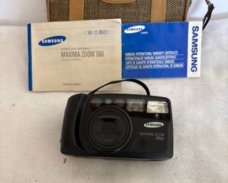 e Samsung Maxima Zoom 760I Vintage 35mm Film Camera