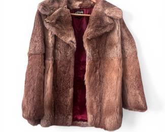 1 Rabbit Fur Coat