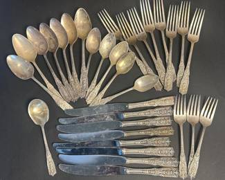 j Westmorland Sterling Silver Flatware Set  32 Pc