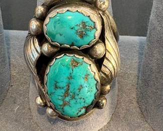 f Sterling Turquios Ring