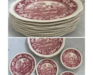 z Copeland Spodes Tower 25Piece English Dinnerware Set