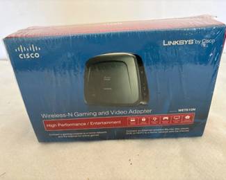 e Cisco Linksys WirelessN Gaming and Video Adapter  New, Sealed