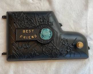 C Cast Iron Door Art