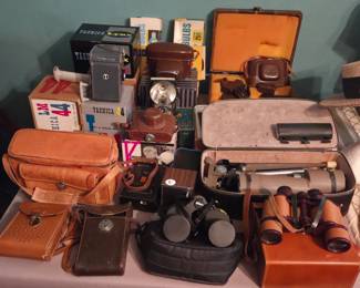Vintage cameras