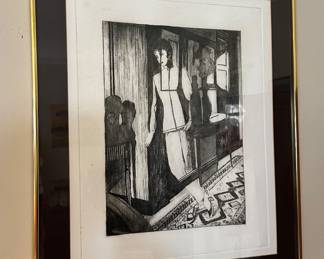 Art: Framed Signed Limited Edition Print, 22” x 28”