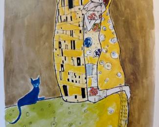 Art: James Dean Pete the Cat Signed Print
