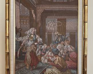 Art: Framed Sabre Dance Tapestry, 20” x 27”