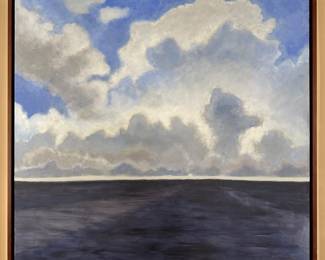 Art: Joel Gilmore Landscape Triptych, 38” x 38” Each