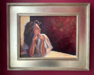 Art: Cynzia Sanchez Original Painting, 23” x 19”