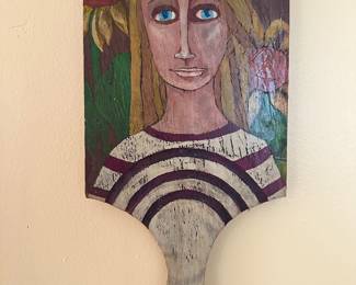 Art: Martha Cassels Painting, 7” x 15”