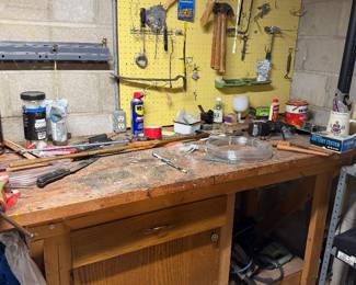 Work bench and tools
