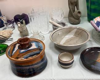 Pottery pieces