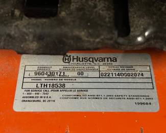 Husqvarna Lawnmower
