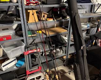 Fishing rods and reels