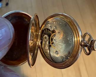Gold filled pocket watch