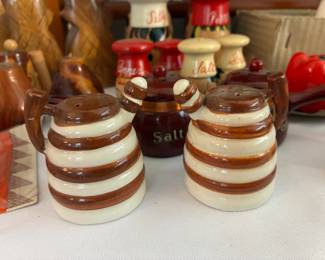 Variety of Vintage Novelty Salt & Pepper Shakers