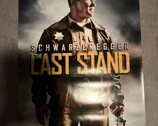 The Last Stand Schwarzenegger poster