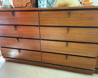 MCM Johnson Carper Dresser with Mirror