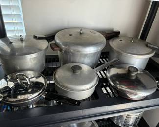 Pressure cookers and additional cookware