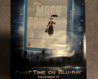Mary Poppins Bluray poster