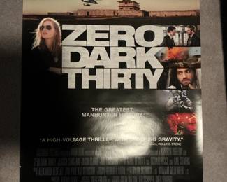 Zero Dark Thirty poster