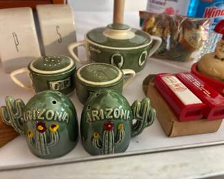 Variety of Vintage Novelty Salt & Pepper Shakers
